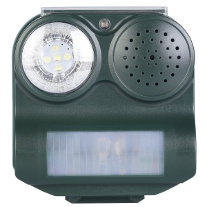 Repelente para perros espanta animales gatos y perros ahuyenta animales solar erradicador de aves con sonido