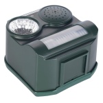 Repelente para perros espanta animales gatos y perros ahuyenta animales solar erradicador de aves con sonido