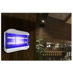 Mata Moscas y mosquitos trampa para moscas trampa de luz eliminar moscas atrapa moscas y mosquitos trampa de luz con placa adhesiva