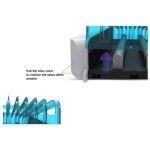 Mata Moscas y mosquitos trampa para moscas trampa de luz eliminar moscas atrapa moscas y mosquitos trampa de luz con placa adhesiva