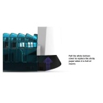 Mata Moscas y mosquitos trampa para moscas trampa de luz eliminar moscas atrapa moscas y mosquitos trampa de luz con placa adhesiva