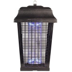 Farol electrocutador de moscas y mosquitos