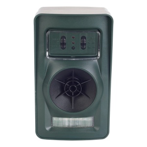 Repelente para aves Ahuyentador de palomas erradicador de aves espanta palomas erradicador de aves ultrasonico espanta aves sonico ahuyentador para palomas con luz led