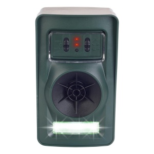 Repelente para aves Ahuyentador de palomas erradicador de aves espanta palomas erradicador de aves ultrasonico espanta aves sonico ahuyentador para palomas con luz led