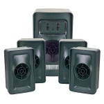 ERRADICADOR DE ANIMALES 1.750m2 Repelente para aves Ahuyentador de palomas erradicador de aves espanta palomas erradicador de aves ultrasonico espanta aves sonico ahuyentador para palomas