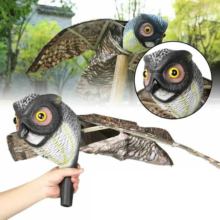 BUHO ESPANTA AVES CON ALAS - Imagen 4