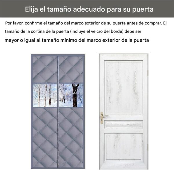 Cortina Térmica  Imantada 120CM X 210CM - Imagen 5
